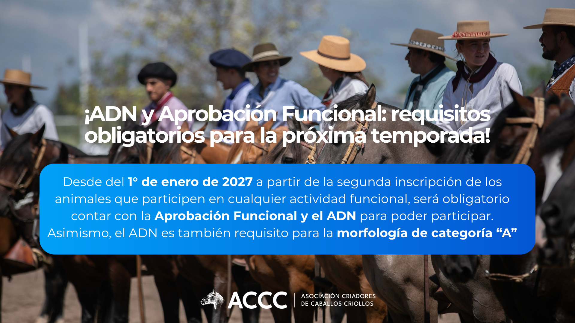 A partir del 1Â° de Enero de 2027